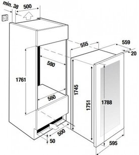 Встраиваемый холодильник для вина Куперсбуш FWK 8850.0 S8 фото 4 в Санкт-Петербурге Встраиваемый холодильник для вина Kuppersbusch FWK 8850.0 S8 фото 4 в Санкт-Петербурге
