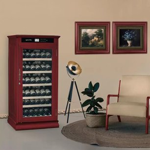 Винный шкаф Мэйвел MV69-WN1-C (Nut) фото 2 в Санкт-Петербурге Винный шкаф Meyvel MV69-WN1-C (Nut) фото 2 в Санкт-Петербурге