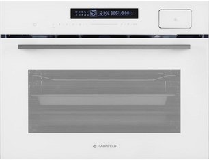 Компактный духовой шкаф с паром Maunfeld MCMO5016STGW фото в Санкт-Петербурге