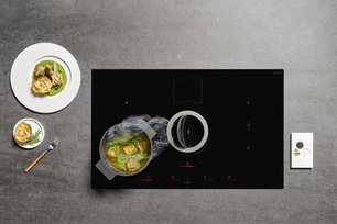 Варочная панель с вытяжкой Элика NIKOLATESLA SWITCH BL/F/83 фото 4 в Санкт-Петербурге Варочная панель с вытяжкой Elica NIKOLATESLA SWITCH BL/F/83 фото 4 в Санкт-Петербурге