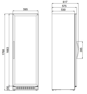 Винный шкаф Dometic C125G VinoView Classic фото 2 в Санкт-Петербурге