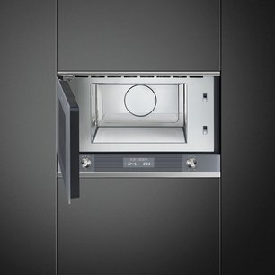 Встраиваемая микроволновая печь Смег MP122S1 фото 4 в Санкт-Петербурге Встраиваемая микроволновая печь Smeg MP122S1 фото 4 в Санкт-Петербурге