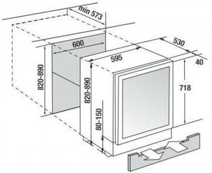 Встраиваемый холодильник для охлаждения вина Куперсбуш FWKU 1800.0 S4 фото 4 в Санкт-Петербурге Встраиваемый холодильник для охлаждения вина Kuppersbusch FWKU 1800.0 S4 фото 4 в Санкт-Петербурге