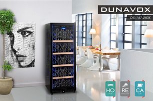 Винный шкаф Dunavox DX-147.280K фото 2 в Санкт-Петербурге