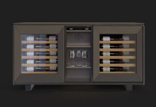 Двухтемпературный винный шкаф EuroCave D-HARMONIE D-H004 фото в Санкт-Петербурге