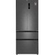 Отдельностоящий холодильник Weissgauff WFD 450 Built-in Inverter NoFrost Dark Inox
