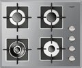 Варочная панель Fulgor Milano LH 604 G WK ME Варочная панель Fulgor Milano LH 604 G WK ME
