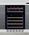 Встраиваемый винный шкаф Pando PVZB 60-46CRL