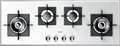 Варочная панель Fulgor Milano LH 1124 G 2DWK WH Варочная панель Fulgor Milano LH 1124 G 2DWK WH