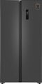 Отдельностоящий холодильник с инвертором Weissgauff WSBS 600 NoFrost Inverter Dark Grey