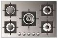 Варочная панель Fulgor Milano FSH 775 G DWK XX Варочная панель Fulgor Milano FSH 775 G DWK XX