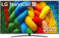 Телевизор LG 86NANO81A6A 86" (218 см) 2025 черный