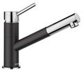 Смеситель Blanco Kano-S 526174 Silgranit черный Смеситель Blanco Kano-S 526174 Silgranit черный