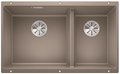 Мойка Blanco SUBLINE 430/270-U с отводной арматурой InFino® серый беж Мойка Blanco SUBLINE 430/270-U с отводной арматурой InFino® серый беж