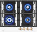 Варочная панель Weissgauff HGG 641 WV Volcano Burner Nano Glass