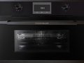 Компактный духовой шкаф с микроволнами Kuppersbusch CBM 6330.0 S6 Black Steel