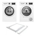 Bosch Serie 4 (стиральная машина WAN24200ME + сушильная машина WTN86201ME + монтажный элемент WTZ20410)