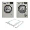 Bosch Serie 4 (стиральная машина WGA2440XME + сушильная машина WQG1420XME + монтажный элемент WTZ20410) Bosch Serie 4 (стиральная машина WGA2440XME + сушильная машина WQG1420XME + монтажный элемент WTZ20410)