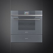 Компактный духовой шкаф с пароваркой Smeg SF4104VCS фото 2 в Санкт-Петербурге