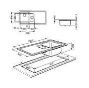 Мойка Смег LM102S фото 2 в Санкт-Петербурге Мойка Smeg LM102S фото 2 в Санкт-Петербурге