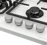 Газовая варочная панель KRONA NEBEL 60 WH W фото 4 в Санкт-Петербурге