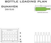 Винный шкаф Dunavox DAV-18.46SS.TO фото 4 в Санкт-Петербурге