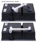 Мойка Бланко SUBLINE 430/270-U с отводной арматурой InFino® черный фото 3 в Санкт-Петербурге Мойка Blanco SUBLINE 430/270-U с отводной арматурой InFino® черный фото 3 в Санкт-Петербурге