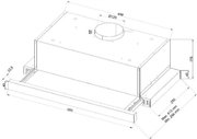 Встраиваемая вытяжка Schaub Lorenz SLD TE6600 фото 2 в Санкт-Петербурге
