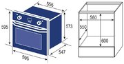 Духовой шкаф электрический Zigmund Shtain E 149 W фото 2 в Санкт-Петербурге