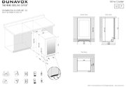 Винный шкаф Dunavox DAUF-38.100DSS фото 2 в Санкт-Петербурге