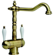 Смеситель Франке Old England бронза (с двумя ручками) фото в Санкт-Петербурге Смеситель Franke Old England бронза (с двумя ручками) фото в Санкт-Петербурге