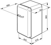 Холодильник Smeg FAB10HLB фото 2 в Санкт-Петербурге