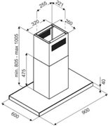 Вытяжка De Dietrich DHI2963B фото 4 в Санкт-Петербурге
