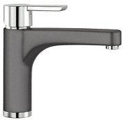 Смеситель Бланко Pylos chrome/Silgranit темная скала фото в Санкт-Петербурге Смеситель Blanco Pylos chrome/Silgranit темная скала фото в Санкт-Петербурге