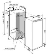 Встраиваемый холодильник Liebherr IKBP 3550 Premium фото 4 в Санкт-Петербурге