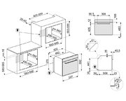 Духовой шкаф Smeg SF6400PZB фото 3 в Санкт-Петербурге
