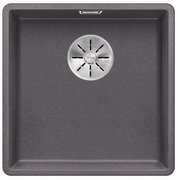 Мойка Blanco SUBLINE 400-F отводная арматура InFino® темная скала Мойка Blanco SUBLINE 400-F отводная арматура InFino® темная скала