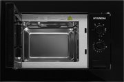Встраиваемая микроволновая печь Hyundai HBW 2030 BG фото 4 в Санкт-Петербурге