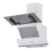 Вытяжка KRONA IRIDA 600 white push button фото 4 в Санкт-Петербурге