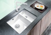 Мойка Бланко SUBLINE 350/150-U керамика отводная арматура InFino® жасмин фото 3 в Санкт-Петербурге Мойка Blanco SUBLINE 350/150-U керамика отводная арматура InFino® жасмин фото 3 в Санкт-Петербурге