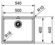 Мойка Франке FEX 210-50 сталь фото 4 в Санкт-Петербурге Мойка Franke FEX 210-50 сталь фото 4 в Санкт-Петербурге