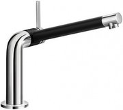 Смеситель Blanco Seda сочетание материалов хром/керамика черный фото в Санкт-Петербурге