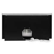 Встраиваемая вытяжка KRONA Kamilla slim 600 black/inox (1 мотор) фото 3 в Санкт-Петербурге