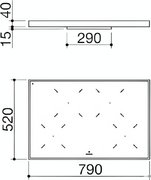 Индукционная варочная панель Barazza 1PKC80N фото 4 в Санкт-Петербурге
