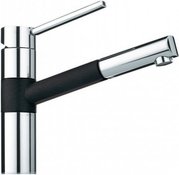 Смеситель Франке Landy 350 выдвижной шланг хром/оникс фото в Санкт-Петербурге Смеситель Franke Landy 350 выдвижной шланг хром/оникс фото в Санкт-Петербурге