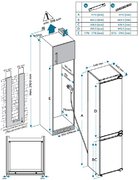 Встраиваемый холодильник Jacky`s JR BW1770MN фото 3 в Санкт-Петербурге