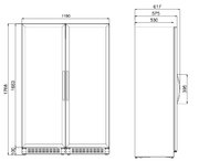 Винный шкаф Dometic C125G Double Classic фото 3 в Санкт-Петербурге