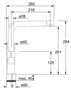 Смеситель Франке 260 оптика нержавеющей стали фото 2 в Санкт-Петербурге Смеситель Franke 260 оптика нержавеющей стали фото 2 в Санкт-Петербурге