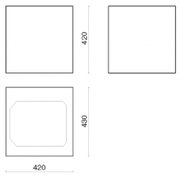 Вытяжка Falmec Rubik isola 43 (450) (с системой E.ion) ECP white фото 3 в Санкт-Петербурге