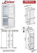 Встраиваемый холодильник Kaiser EKK 60174 фото 4 в Санкт-Петербурге